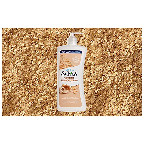 St. Ives Soothing Hand & Body Lotion Moisturizer for Dry Skin Oatmeal & Shea Butter Made with 100% Natural Moisturizers…