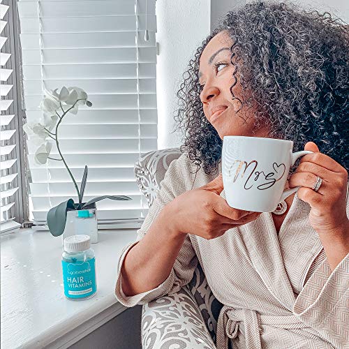 Sugarbear Hair Vegan Vitamin Gummies for Normal Hair Growth Vitamin C, Biotin, B12, Zinc, Iodine, Folic Acid, Coconut…