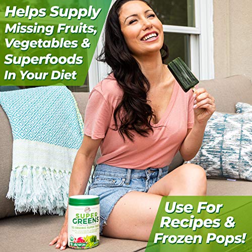 Country Farms Super Green Drink Mix, Natural, 10.6 Ounce (Packaging may vary)