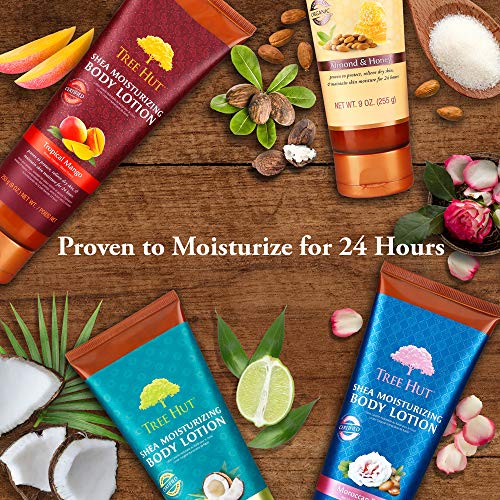 Tree Hut Shea Moisturizing Body Lotion Moroccan Rose, 9oz, Ultra Hydrating Body Lotion for Nourishing Essential Body…