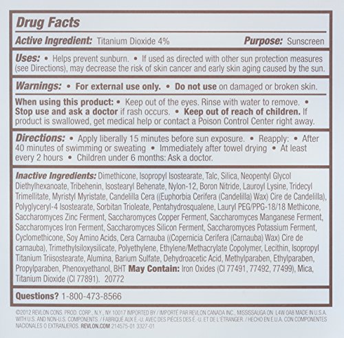 Foundation by Revlon, New Complexion One-Step Face Makeup, Longwear Light Coverage with Matte Finish, SPF 15, Cream to…