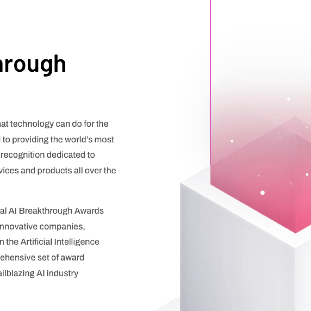 AI Breakthrough Reveals 2025 AI Breakthrough Award Winners AI Breakthrough Reveals 2025 AI Breakthrough Award Winners