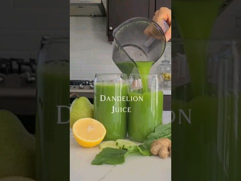 Detox Your Liver With Dandelion Juice, Reduces inflammation #juicing #recipe #immunity Detox Your Liver With Dandelion Juice, Reduces inflammation #juicing #recipe #immunity