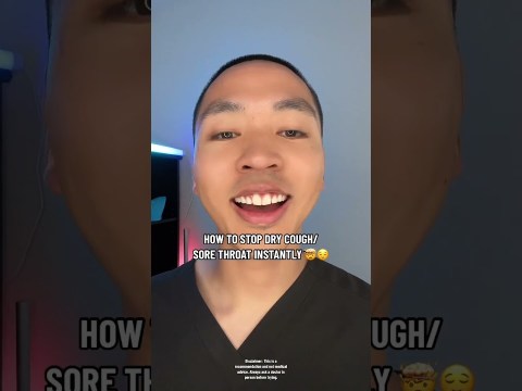 How to stop a dry cough instantly! How to stop a dry cough instantly!
