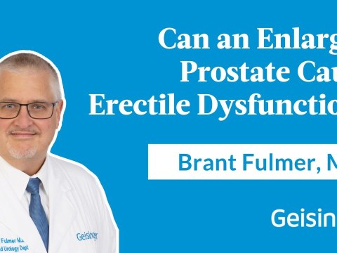 Does an Enlarged Prostate Cause Erectile Dysfunction? Brant Fulmer, MD, Explains Does an Enlarged Prostate Cause Erectile Dysfunction? Brant Fulmer, MD, Explains