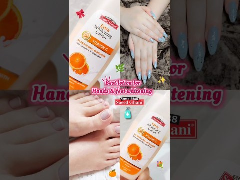 Saeed Ghani Extra Whitening Lotion | Hands and feet whitening #shorts #whitening #trending #youtube Saeed Ghani Extra Whitening Lotion | Hands and feet whitening #shorts #whitening #trending #youtube