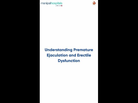 Premature Ejaculation & Erectile Dysfunction | Dr. Ravi Shankar J C | Manipal Hospital Millers Road Premature Ejaculation & Erectile Dysfunction | Dr. Ravi Shankar J C | Manipal Hospital Millers Road