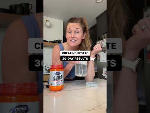 UPDATE: 30-Day Creatine Results (should women take it?) #shorts #creatine #supplements UPDATE: 30-Day Creatine Results (should women take it?) #shorts #creatine #supplements