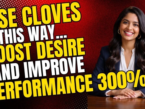 Use Cloves This Way — Boost Libido 300% & Blood Flow Naturally Even After 60! |Mens Health Use Cloves This Way — Boost Libido 300% & Blood Flow Naturally Even After 60! |Mens Health