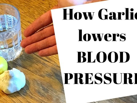 How garlic lowers blood pressure (MUST LEARN) How garlic lowers blood pressure (MUST LEARN)