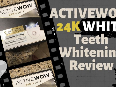 Active Wow 24K White Teeth Whitening Kit with Charcoal Review with Before and After Photo Active Wow 24K White Teeth Whitening Kit with Charcoal Review with Before and After Photo