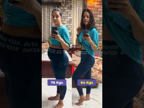 12 kgs weight loss || Post Delivery Belly Fat gone 12 kgs weight loss || Post Delivery Belly Fat gone