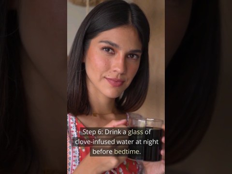 Preparing Clove Water to Drink at Night Preparing Clove Water to Drink at Night