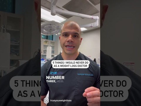 5 Things I Would Never Do as a Weight Loss Doctor #5things #shorts 5 Things I Would Never Do as a Weight Loss Doctor #5things #shorts