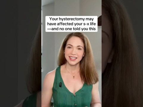Hysterectomy can cause sexual dysfunction and most women are told this #hysterectomyrecovery Hysterectomy can cause sexual dysfunction and most women are told this #hysterectomyrecovery