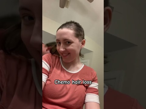 Chemo hair loss journey #breastcancer #cancer #samanthalynn #shorts Chemo hair loss journey #breastcancer #cancer #samanthalynn #shorts