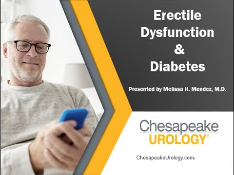 Erectile Dysfunction and Diabetes, Presented by Melisa H. Mendez, M.D. Erectile Dysfunction and Diabetes, Presented by Melisa H. Mendez, M.D.