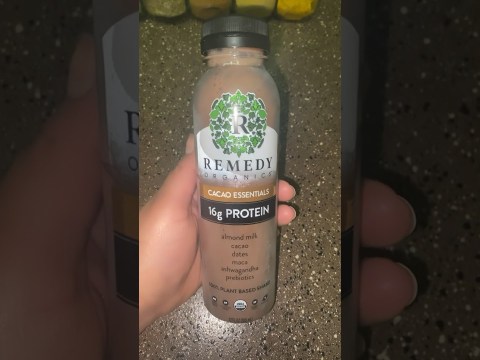 Remedy Organics Cacao Essentials 100% Plant Based Shake review/taste test Remedy Organics Cacao Essentials 100% Plant Based Shake review/taste test