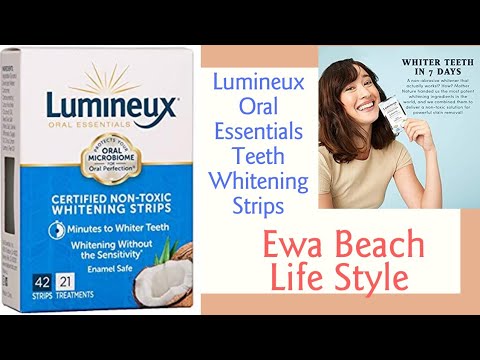 Lumineux Oral Essentials Teeth Whitening Strips | Certified Non Toxic | Sensitivity Free Lumineux Oral Essentials Teeth Whitening Strips | Certified Non Toxic | Sensitivity Free