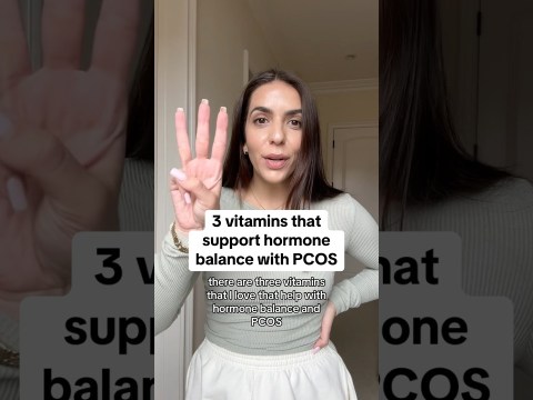 3 Vitamins that support hormone balance with #pcos 3 Vitamins that support hormone balance with #pcos