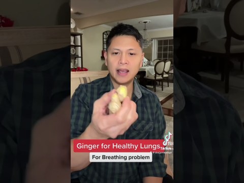 Ginger for Breathing problems and help reduce phlegm ( home remedies) Ginger for Breathing problems and help reduce phlegm ( home remedies)