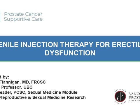 Penile Injection Therapy for Erectile Dysfunction Penile Injection Therapy for Erectile Dysfunction