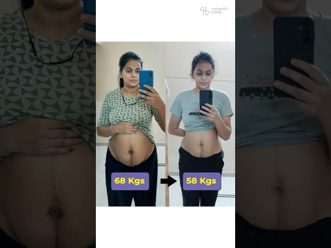 10 Kgs Belly Fat loss Post Delivery (Postpartum Journey) 10 Kgs Belly Fat loss Post Delivery (Postpartum Journey)