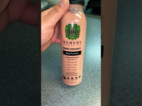 Remedy Organics Organic Berry Immunity review/taste test Remedy Organics Organic Berry Immunity review/taste test