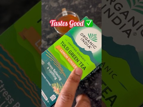 ORGANIC TULSI GREEN TEA #shortsfeed #shorts #tulsigreentea #greentea ORGANIC TULSI GREEN TEA #shortsfeed #shorts #tulsigreentea #greentea