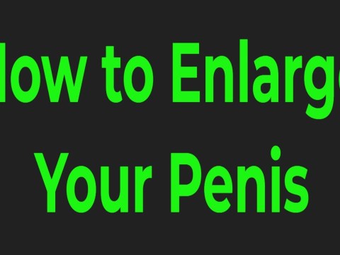 How to Enlarge Your Penis – Use These Foods and Vitamins to Add 3 Inches to Your Penis Size! How to Enlarge Your Penis – Use These Foods and Vitamins to Add 3 Inches to Your Penis Size!