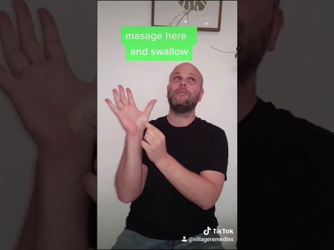 Acupressure to help with a sore throat Acupressure to help with a sore throat