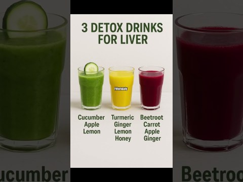 Powerful Detox Drinks to Cleanse Your Liver Naturally! #shorts #detox #detoxjuice Powerful Detox Drinks to Cleanse Your Liver Naturally! #shorts #detox #detoxjuice