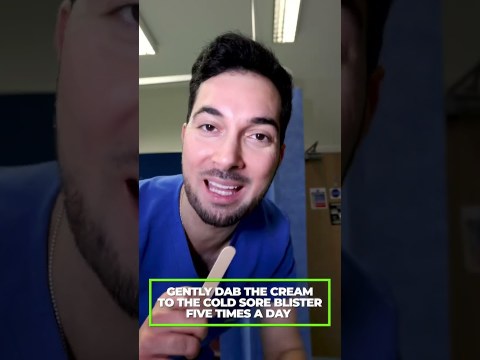 How to get rid of cold sores on lips fast and treatment remedies #shorts How to get rid of cold sores on lips fast and treatment remedies #shorts