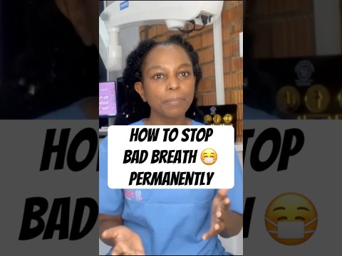 How to stop bad breath permanently. #badbreath #dentalcare #dentist How to stop bad breath permanently. #badbreath #dentalcare #dentist
