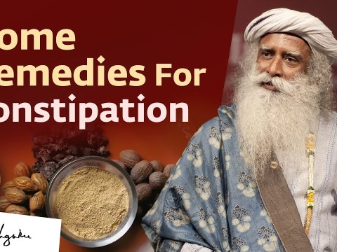 Home Remedies For Constipation | Sadhguru Home Remedies For Constipation | Sadhguru