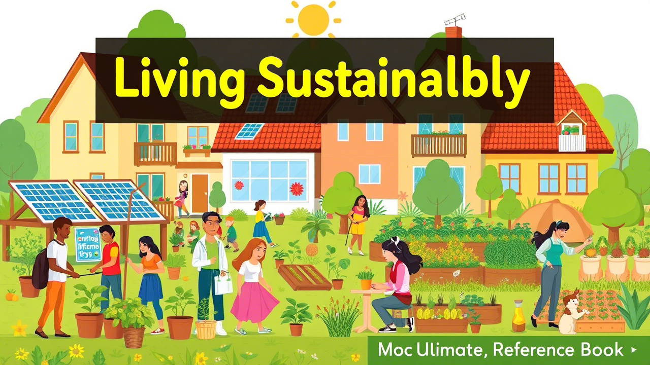 Living Sustainably: An Ultimate Reference book on Modifying your way of Life Living Sustainably: An Ultimate Reference book on Modifying your way of Life