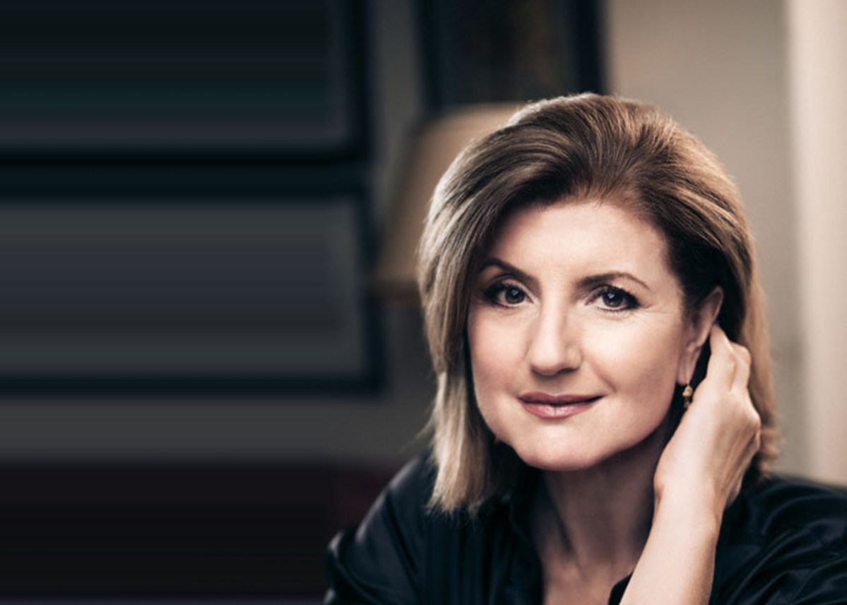 Arianna Huffington and Sierra Tishgart Arianna Huffington and Sierra Tishgart