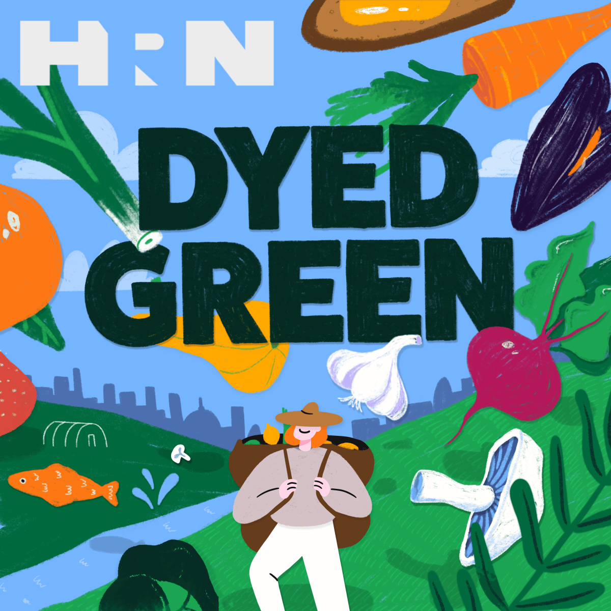 Dyed Green Dyed Green