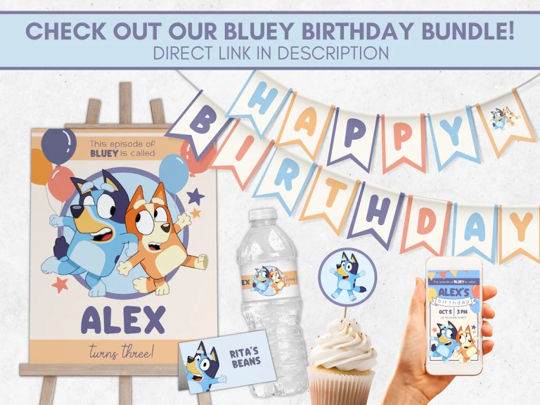 Best Bluey Birthday Banner for 2025: Celebrate in Style! Best Bluey Birthday Banner for 2025: Celebrate in Style!