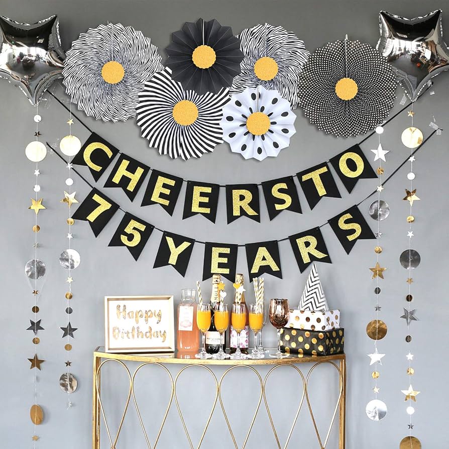 Best 75th Birthday Decorations for an Unforgettable Celebration in 2025 Best 75th Birthday Decorations for an Unforgettable Celebration in 2025