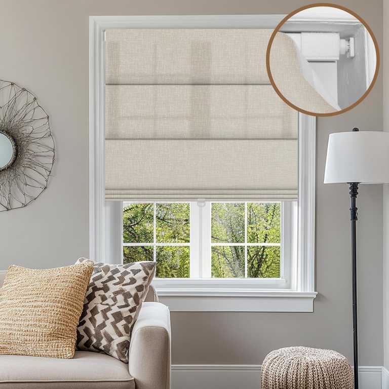 Best No-Drill Roman Shades: Top Picks for 2025 Best No-Drill Roman Shades: Top Picks for 2025