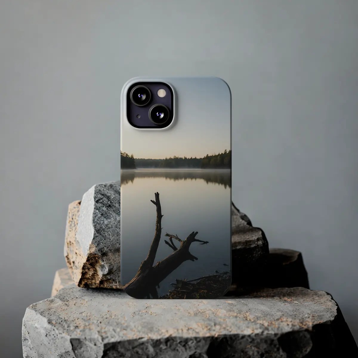 Dawn Lake Drift Slim Phone Case Dawn Lake Drift Slim Phone Case