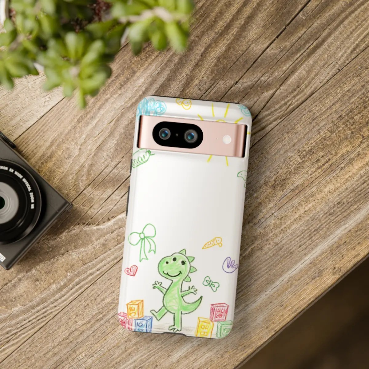 Dino Bow FunTough Phone Case Dino Bow FunTough Phone Case