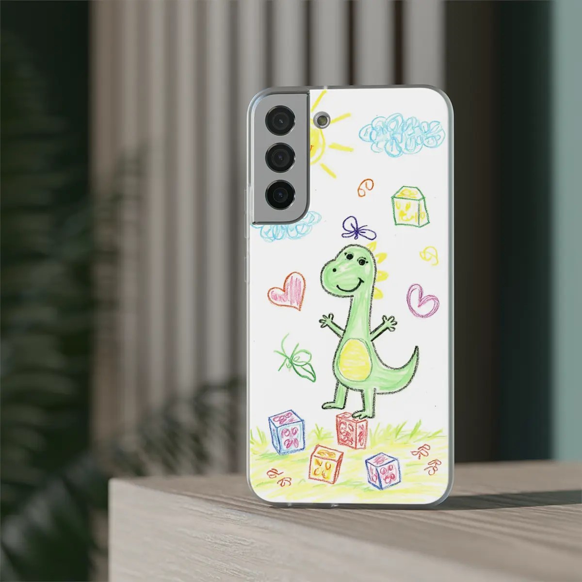 Dino Bow Fun Flexi Phone Case Dino Bow Fun Flexi Phone Case