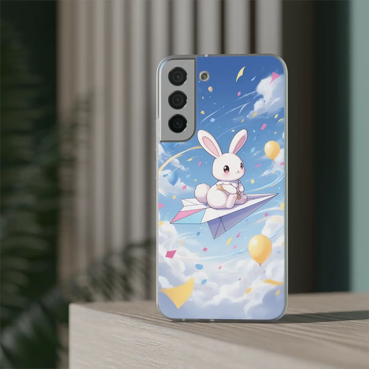 Bunny Flight Flexi Phone Case Bunny Flight Flexi Phone Case