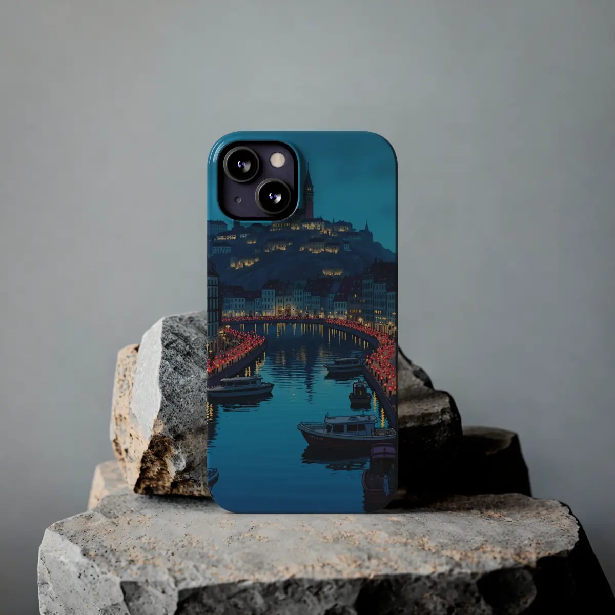 Harbor City Lights Slim Phone Case Harbor City Lights Slim Phone Case