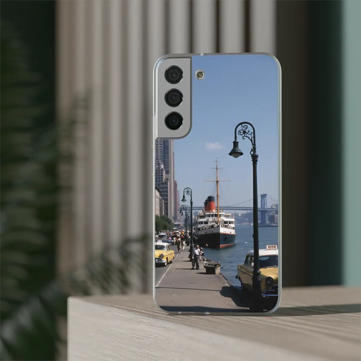 Harbor Skyline Flexi Phone Case Harbor Skyline Flexi Phone Case