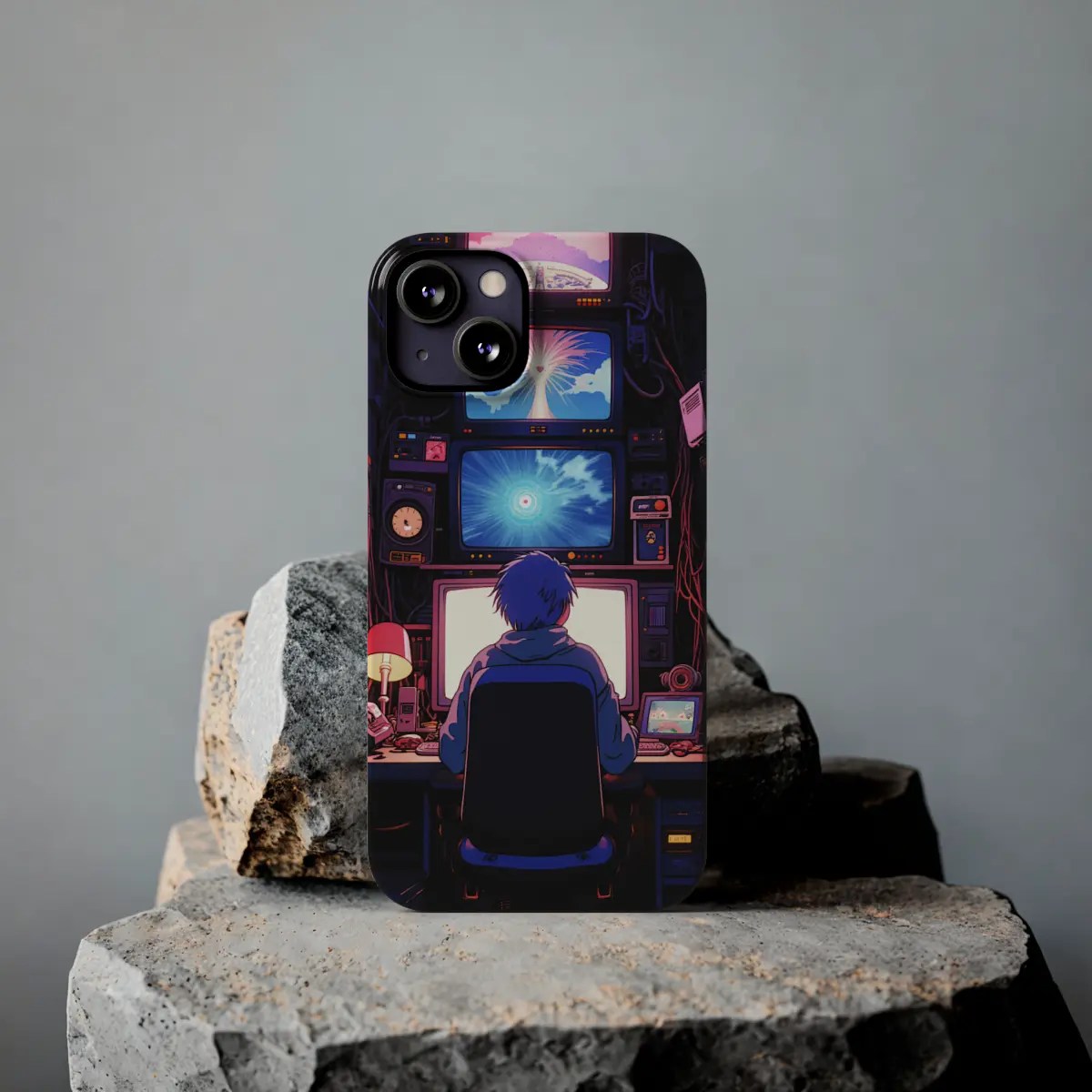 Retro Game Room Slim Phone Case Retro Game Room Slim Phone Case