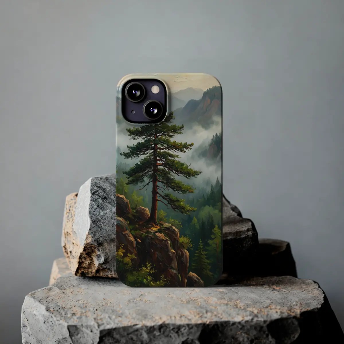 Pine Cliff View Slim Phone Case Pine Cliff View Slim Phone Case