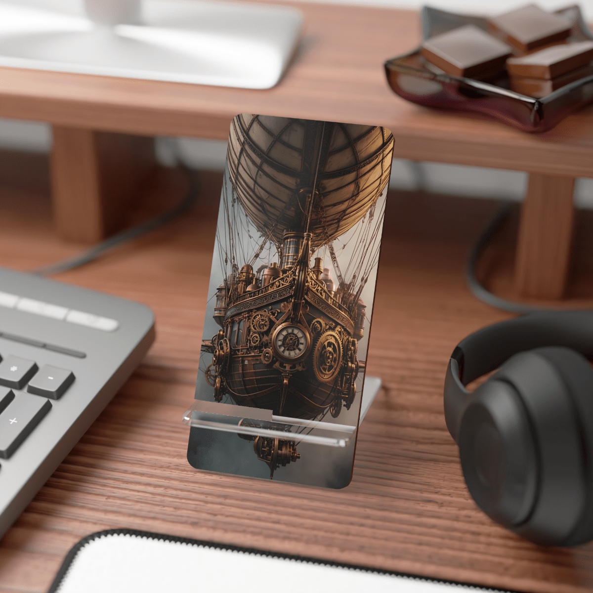 Airship Brass Phone Display Stand Airship Brass Phone Display Stand